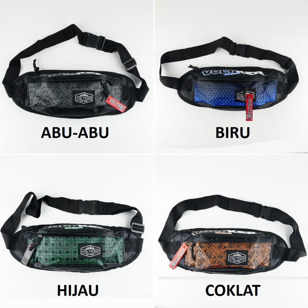 Waist Bag Motif Batik! Keren dan Bahan Bagus!