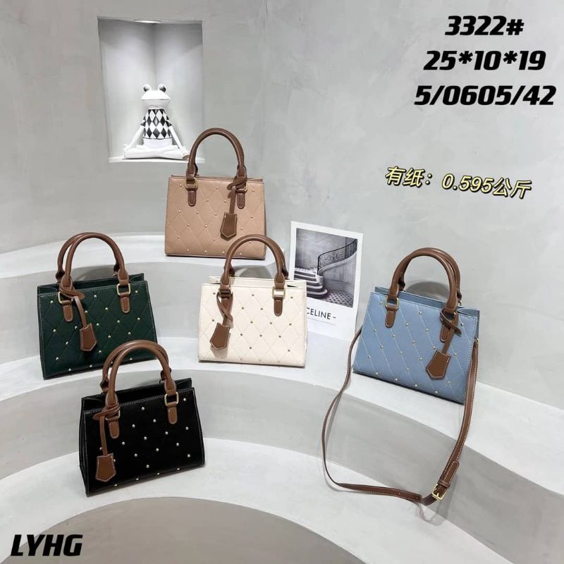 Hand Bag Tas Jinjing Wanita Feminim Import | 3322