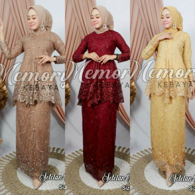 KEBAYA ORIGINAL //KEBAYA PESTA //GAMIS KONDANGAN