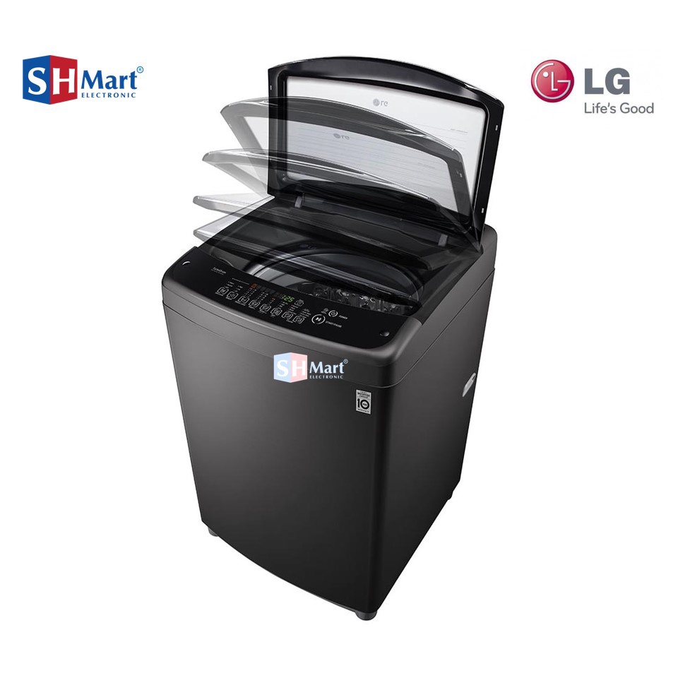 MESIN CUCI LG T2518VSAB TOP LOADING 18 KG SMART INVERTER SMART MOTION