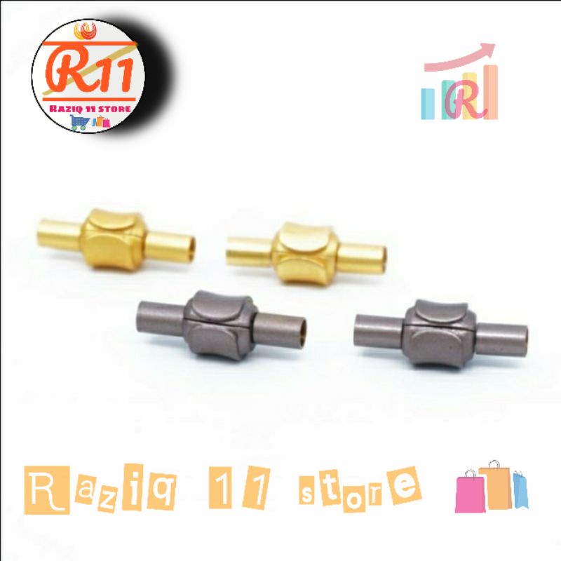 Pengait Magnet Klep Gelang Magnet Clip Stainless Bahan Gelang