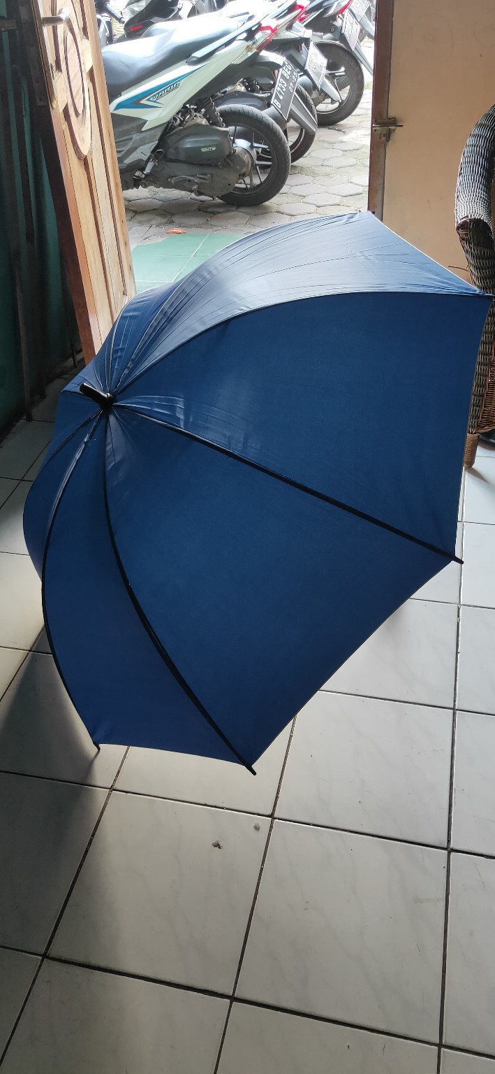 Payung Lipat 3 Warna Polos Ada Lapisan Uv | Sakura 5b + Sarung