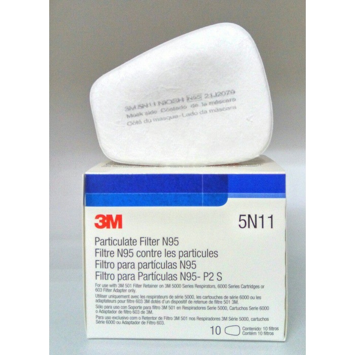 3M 5N11 N95 Particulate Filter Per Box l NEW21