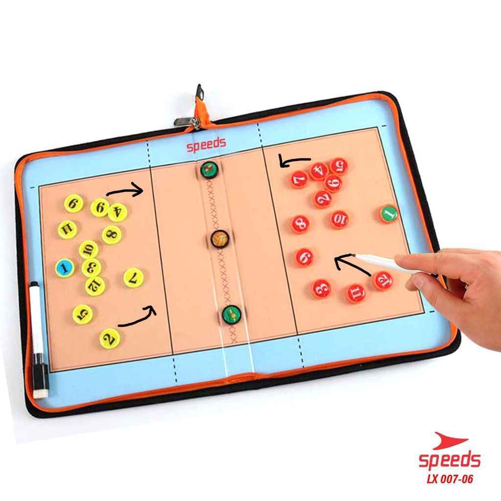 

Papan Coach Book Strategi Volleyball Coach Board Magnetic 007-6