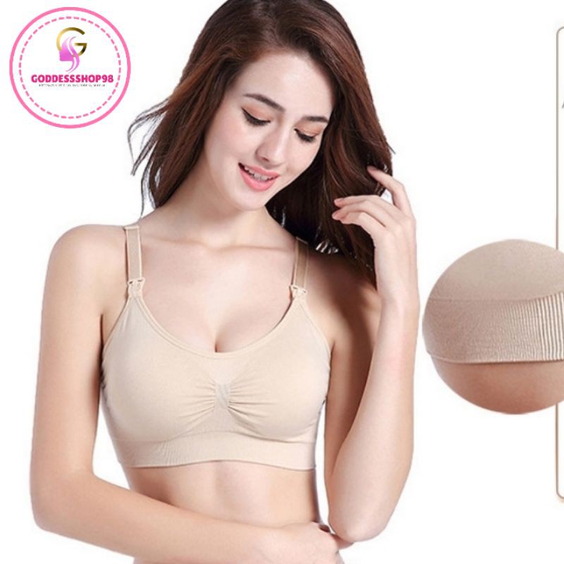 BH Bra Menyusui Nursing Bra Tanpa Kawat BH Wanita Ibu Hamil Kualitas Import S8200