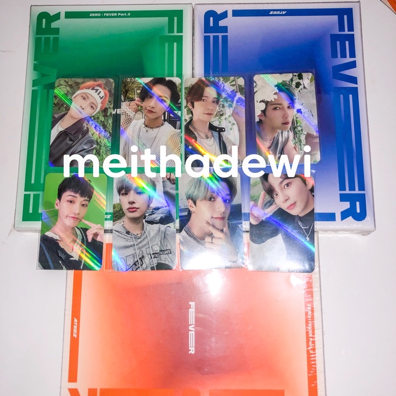 READY STOCK ALBUM SEALED ATEEZ ZERO FEVER PART 3 PT III + POSTER WITH BENEFIT POB KPOPSTORE