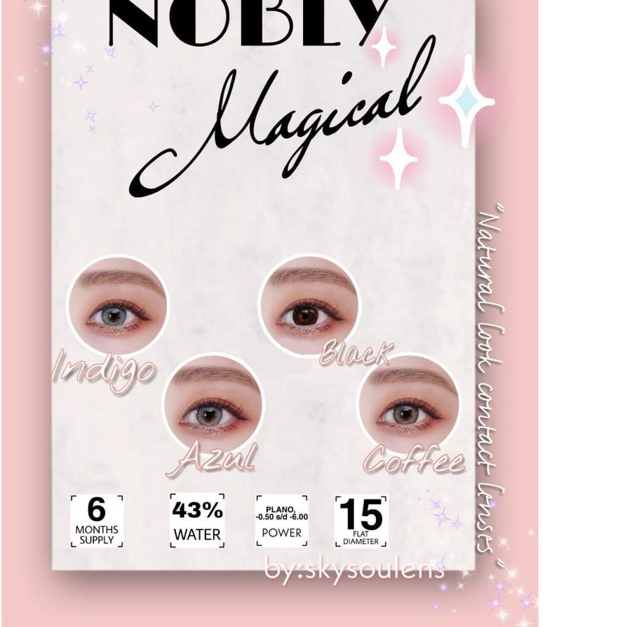 Baru Nobly Softlens 15 Mm Nobly Roze Magical By Gelflex Vision Bebas Pilih Lt0 Shopee Indonesia