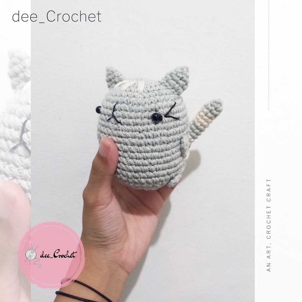 Amigurumi (Boneka Rajut) - Pusheen The Cat
