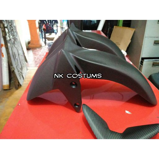 spakbor depan nmax Carbon Kevlar front fender nmax