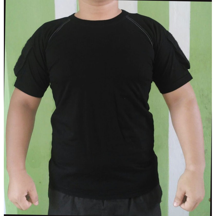 baju kaos tactical taktical taktikal lengan pendek