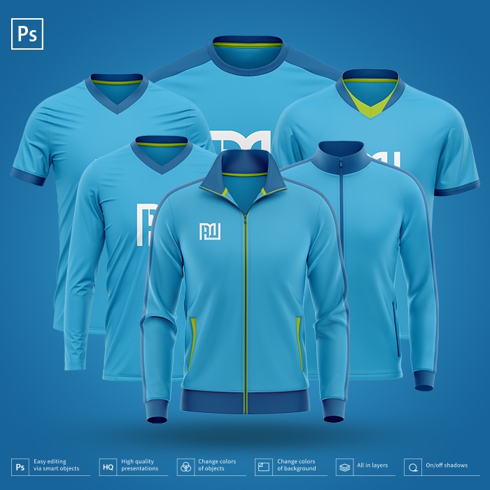 DiamondFlex 2.0 Jersey Mockup Template - Premium - Buttoned Angled View —