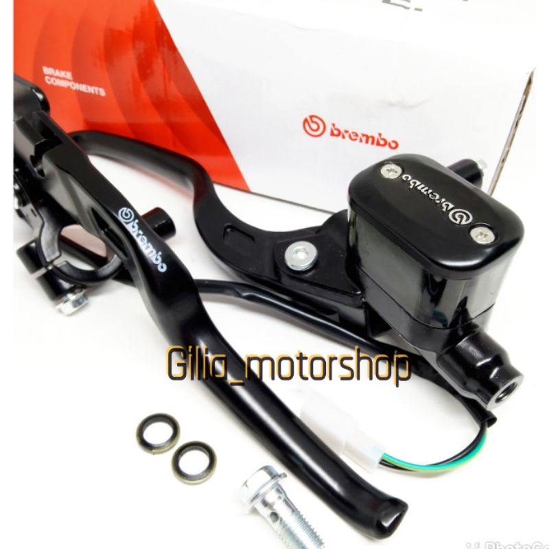 Master Rem E2 Tabung Oval Set kiri kanan Universal Motor