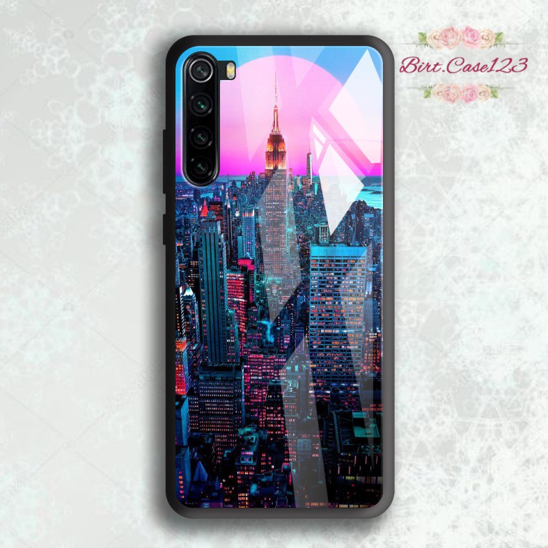 BC Case softcase silikon Gambar BUILDING back case glass oppo samsung vivo xiaomi realme all type