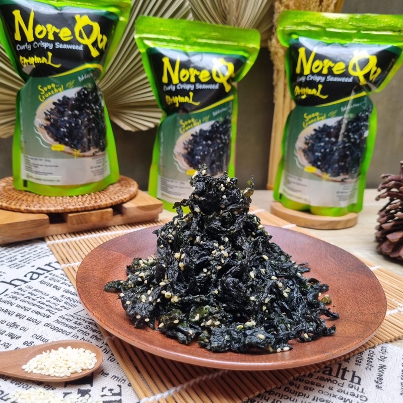 

Ay00! NOREQU CRISPY SEAWEED MIX 4 RASA RICECHIPS HONEY MOZARELA SOFTBONE DAN SPICY