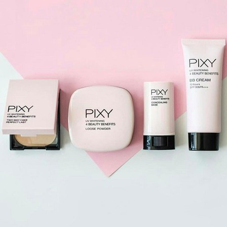 PIXY UV Whitening Loose Powder Jojoba Oil SPF 15 | Bedak Tabur