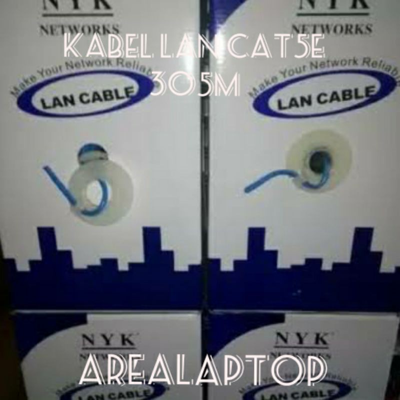 KABEL LAN NYK CAT5E 1ROLL - 305METER