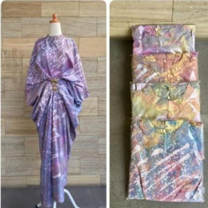 Kaftan motif dian pelangi