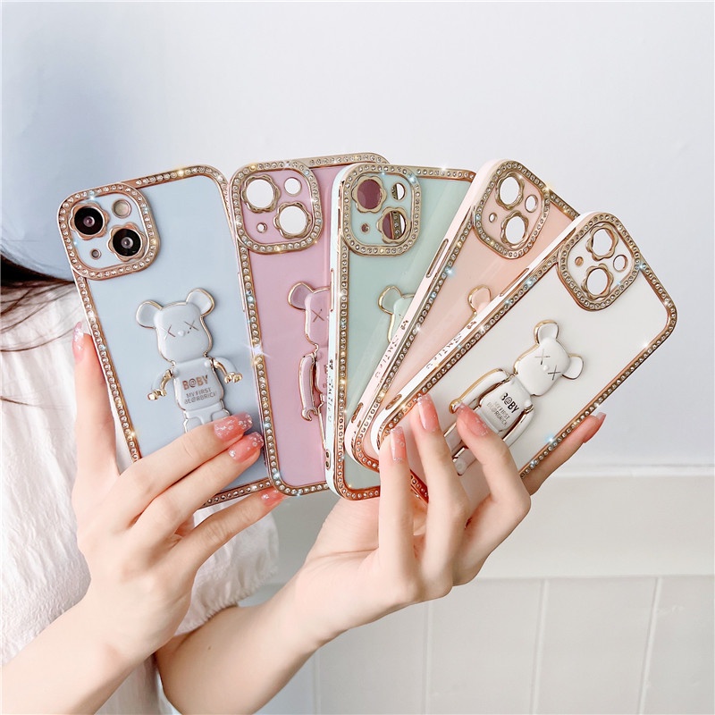 Casing Magnetik 6D Dengan Pelindung Lensa Kamera Untuk iphone 11 Pro MAX 12 13 Pro MAX 13