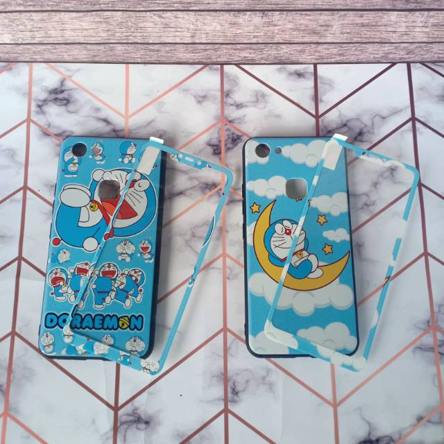 Case vivo Y83 gratis tempered glass karakter