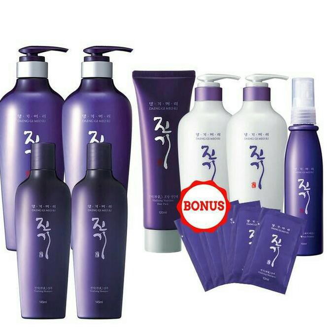 Perawatan Tubuh - Daeng Gi Meo Ri Jingi Haircare Set / Perawatan Rambut Rontok Botak