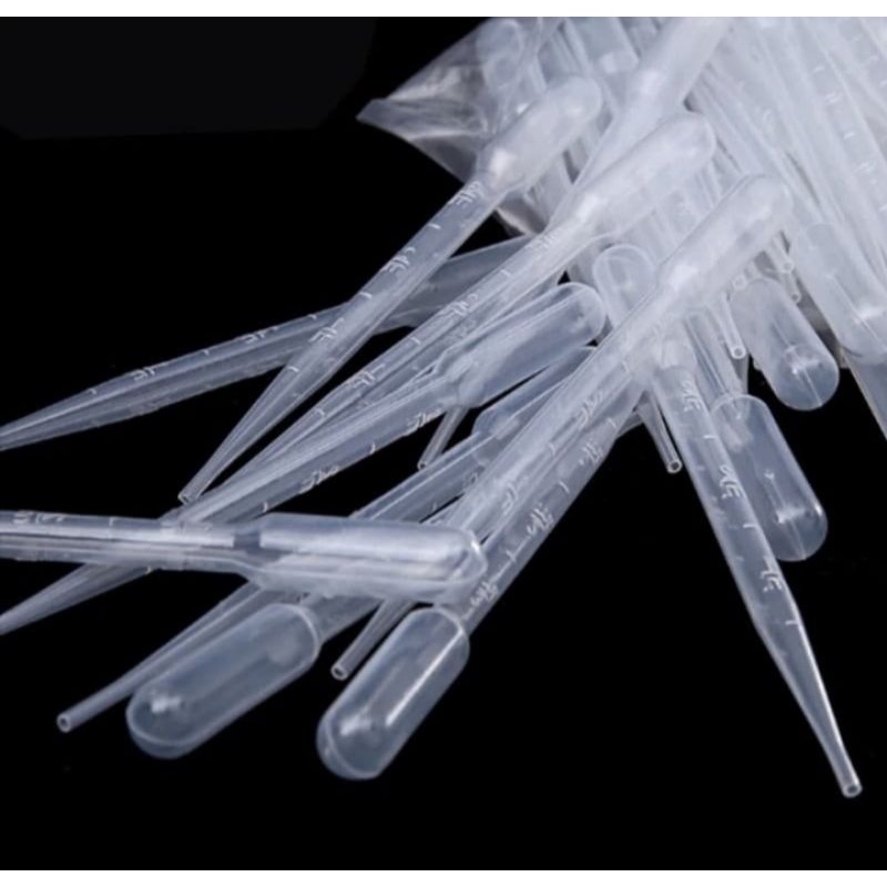 10pcs PIPET 3ML PIPET PLASTIK 3ML PIPET TETES 3ML PANJANG 15CM