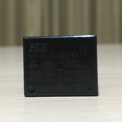 RELAY 5 PIN 24V 6A 250V 10A 250V 120VAC 24VDC HKE HRS4H-S-DC24V