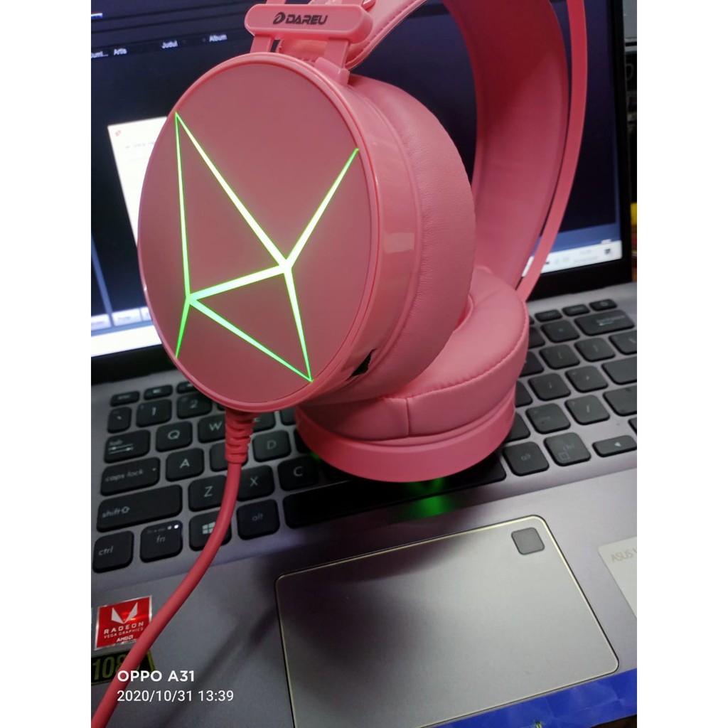 DAREU EH-722S 7.1 Pink Edition Gaming Headset  GARANSI RESMI 1 TAHUN