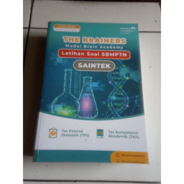 THE BRAINERS Modul brain academy Latihan soal SBMPTN (Bimbingan Belajar RUANG GURU)