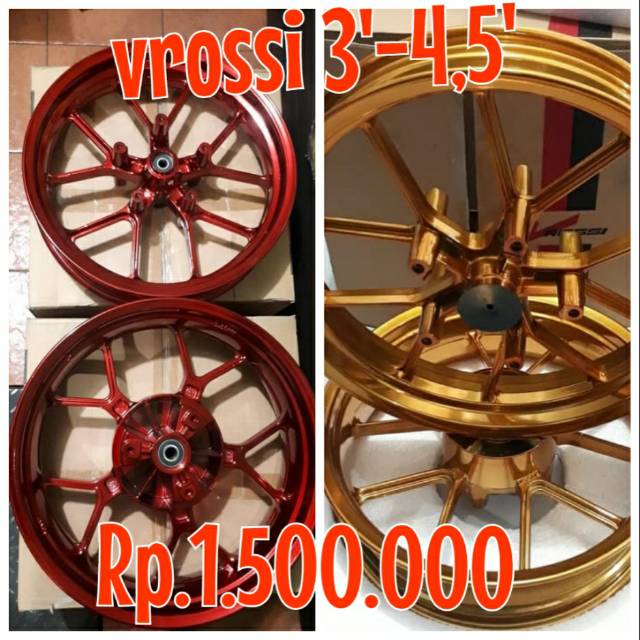 Velg Vrossi New CB150R CBR150R K45G
