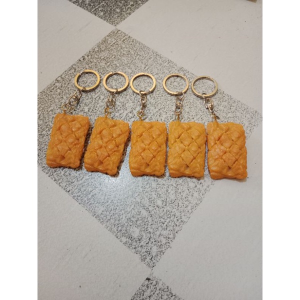 Gantungan Kunci Unik | Ganci tempe | Sovenir Nikahan-2