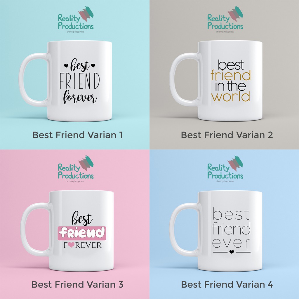 Mug Best Friend Untuk Kado Hadiah Teman atau Sahabat