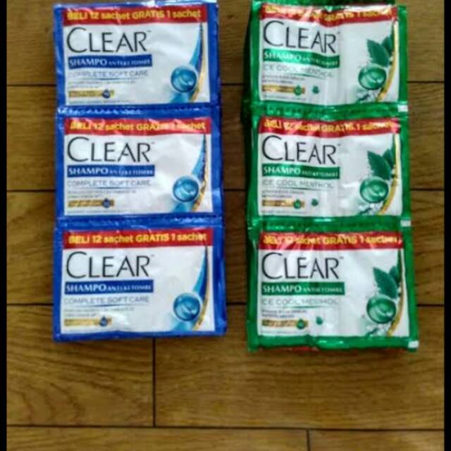 Shampo clear sachet