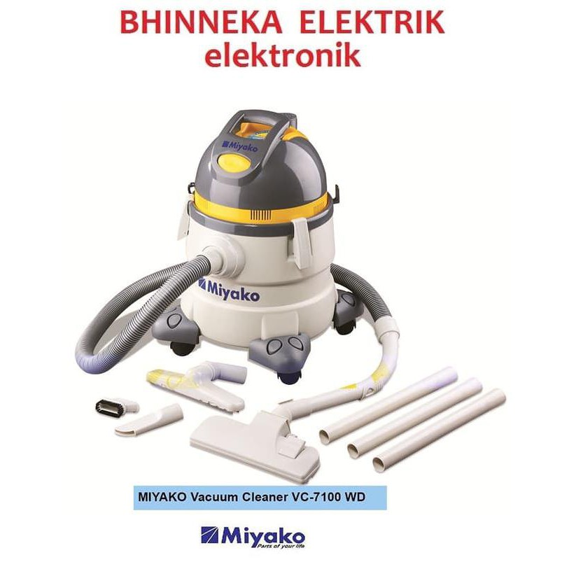 (READY COD) Miyako Vacum Cleaner  VC 7100 WD // VC7100WD // 7100WD TERBARU