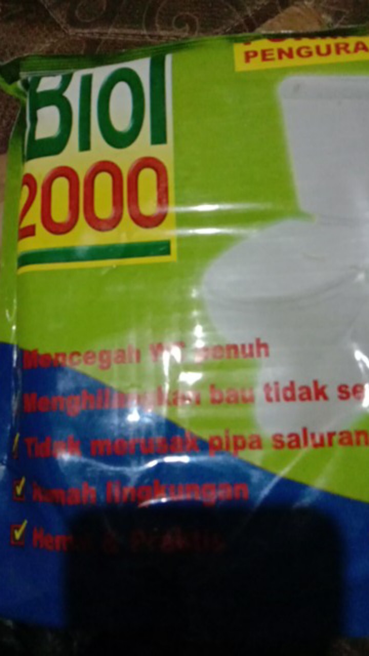 Bio 2000 Kuras Wc Penuh/mampet 1 Kg