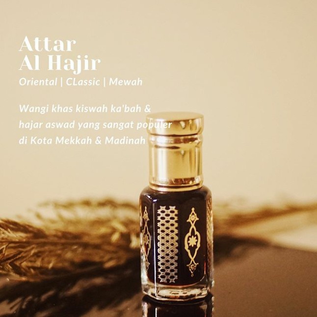minyak wangi tahan lama HAJAR AL ASWAD / HAJAR ASWAD / HAJAR ASWAD SAUDI Original