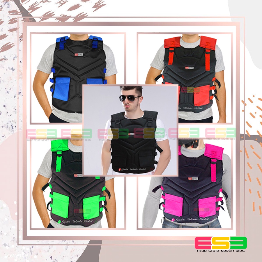 Rompi Motor Anti Angin All Size Rompi Motor Pelindung Dada Rompi Motor Pria Rompi Motor anti angin d