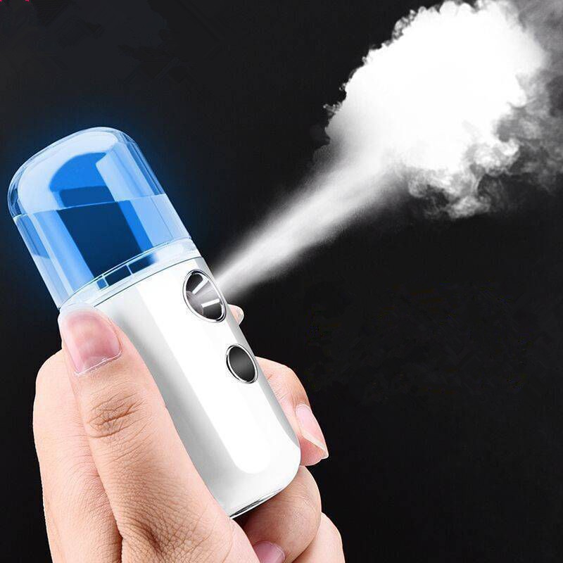 Nano Spray Perawatan Wajah Mini Portable USB Mist Sprayer Pelembab Wajah Handy Mist Spray Air Alat