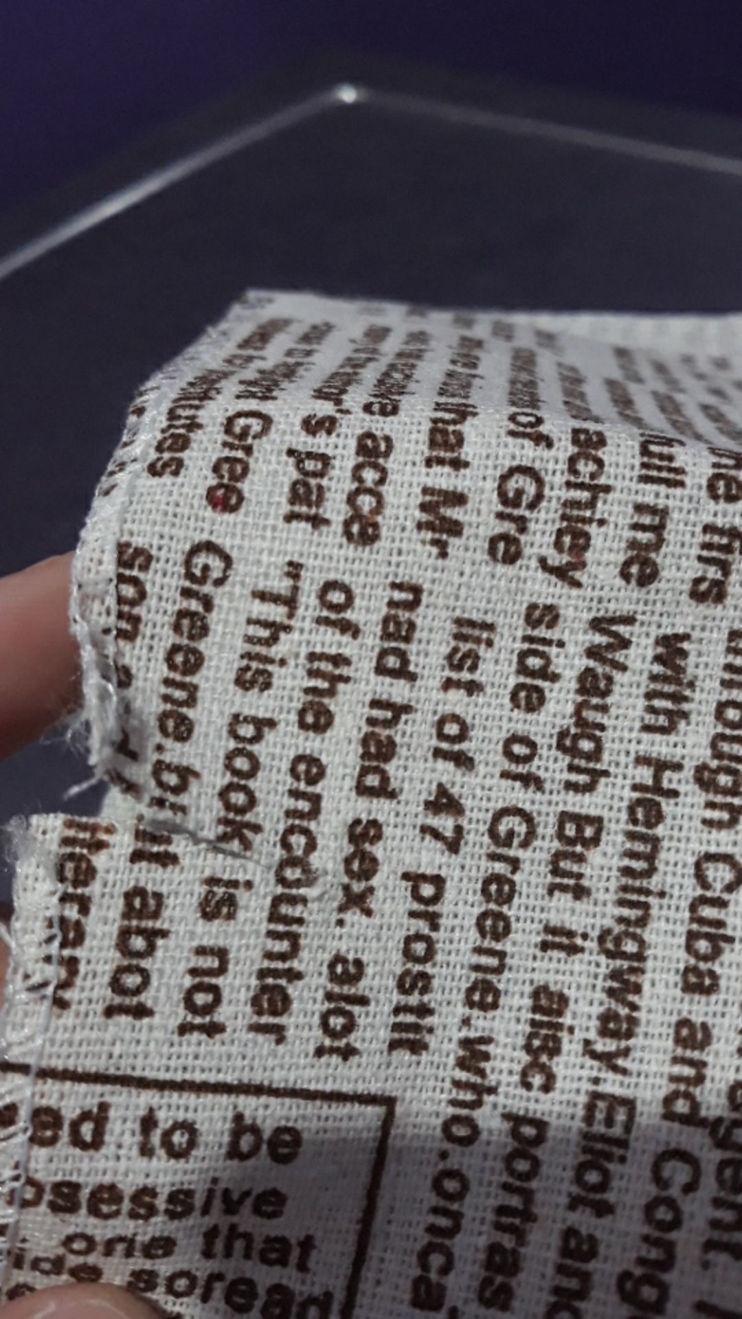 Napkin Serbet Alas Piring Properti Foto Impor Lokal Checkered Plaid Square Kotak Newspaper Koran