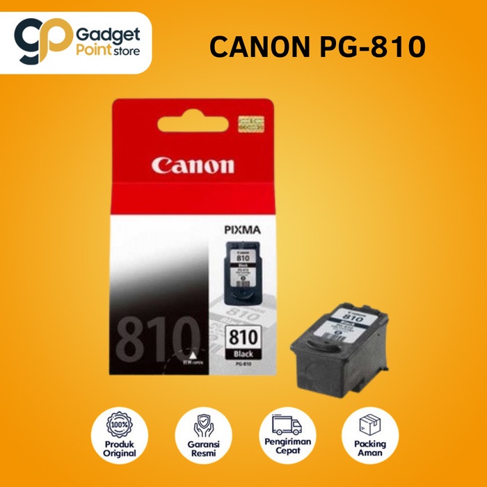 Tinta Canon PG-810 Black Ink Cartridge Original