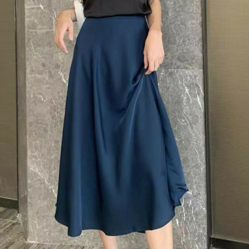 Aruna skirt/basic skirt flare A line/rok wanita polos korean style