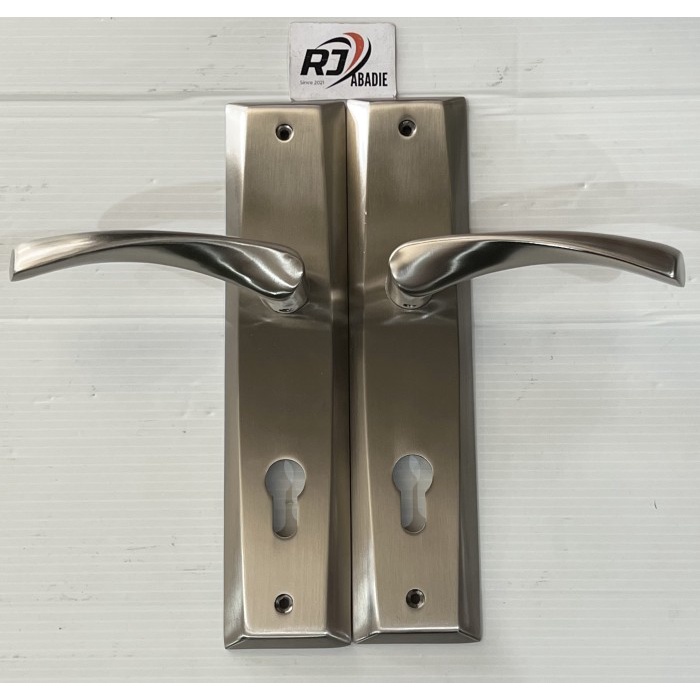 Handle Gagang Kunci Pintu Besar Stainless SUS304 Tebal Tanpa Body SES