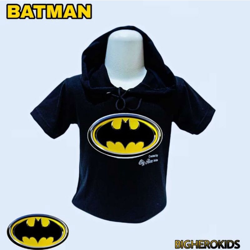 Kaos anak superhero populer baju anak laki printing