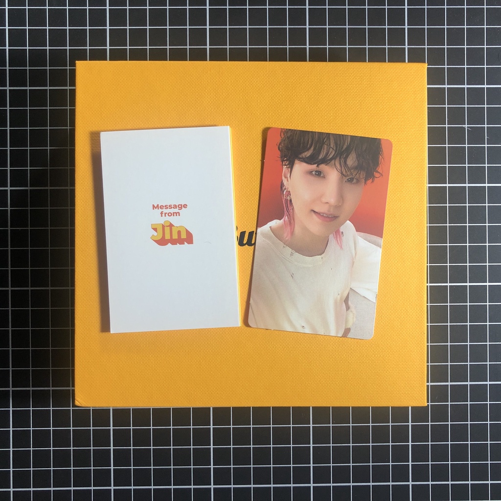 [Ready Stock] Unsealed Fullset Butter Cream Ver. RPC Suga, Message Jin, Poster