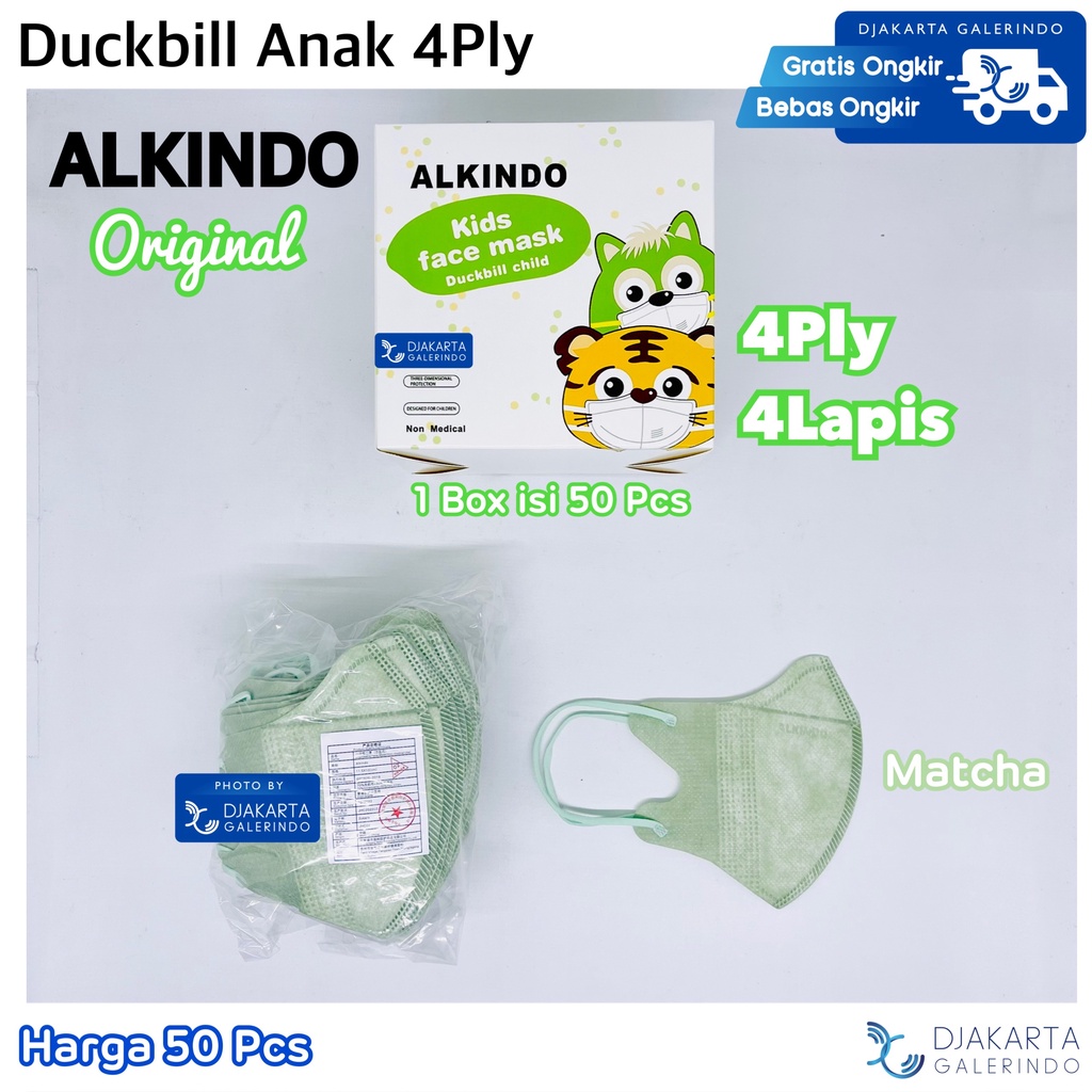 Masker Duckbill Anak Dr ITC Avengers Marvel Spiderman ironman isi 50Pcs