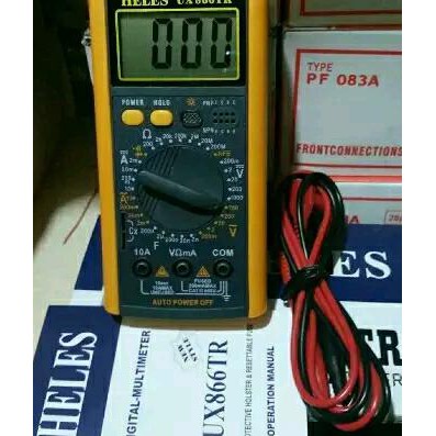 DIGITAL MULTIMETER HELES UX866TR