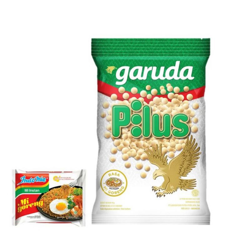 

GARUDA PILUS MI GORENG, SAPI PANGGANG DAN PEDAS 80+16 GR