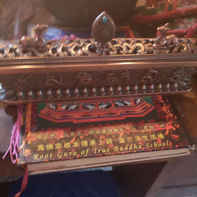 Tempat Hio Tidur Motif Tibet/ Stik Tanpa Kaki