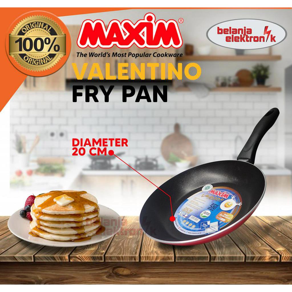 Jual Wajan Penggorengan Maxim Valentino Fry Pan Cm Shopee Indonesia