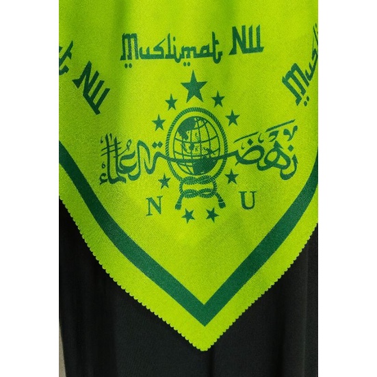 RB JILBAB MUSLIMAT NU HIJAB SEGI EMPAT KRUDUNG NAHDLATUL ULAMA FATAYAT IPPNU ANSOR BANSER