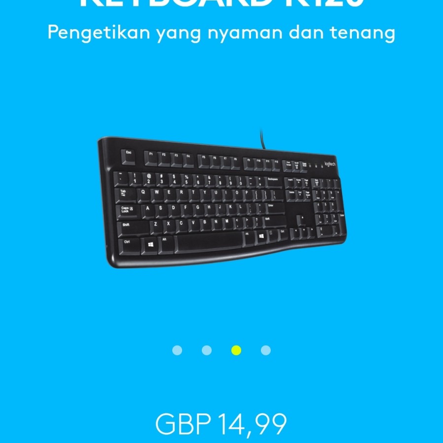 LOGITECH KEYBOARD K120 USB